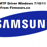 Samsung MTP Driver Windows 7/10/11 64-Bit Download